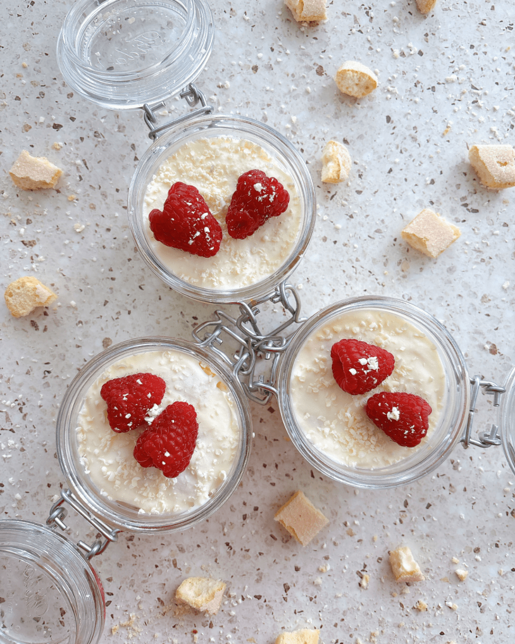 31. tiramisu met witte chocola en&nbsp;frambozen